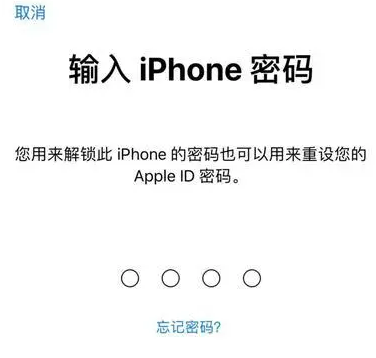 丹棱苹果15维修网点分享iPhone 15六位密码怎么改四位 