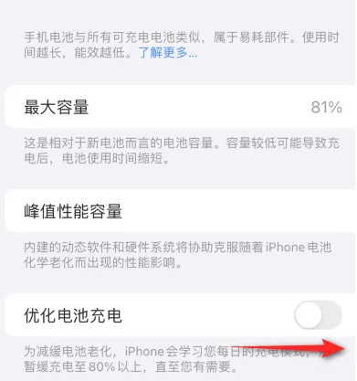 丹棱苹果15维修分享iPhone15充电到80%就充不进电了怎么办 