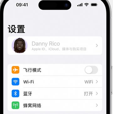 丹棱appleID维修服务iPhone设置中Apple ID显示为灰色无法使用