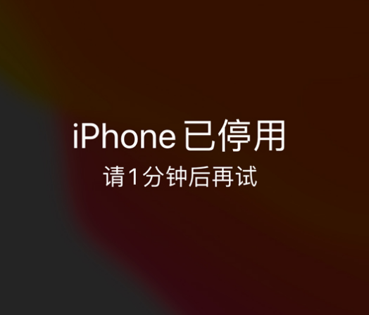 丹棱苹果手机维修分享:iPhone 显示“不可用”或“已停用”怎么办？还能保留数据吗？ 