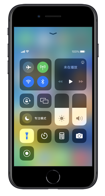 丹棱苹果14维修分享苹果iPhone 14 Pro手电筒开启方法 