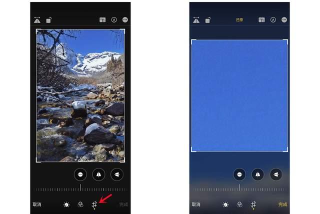 丹棱苹果手机维修分享iPhone手机如何使用裁剪功能隐藏照片 
